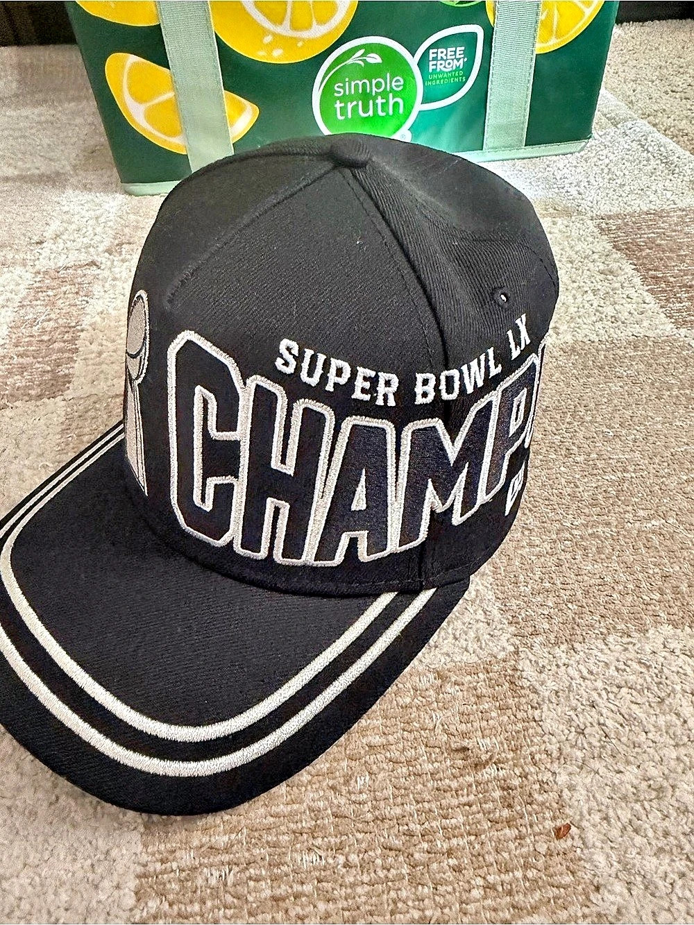 New Era Seattle Seahawks New Era Black Super Bowl LX Champions Parade A-Frame